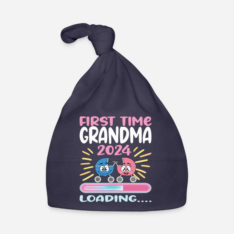 Oma 2024 werdende Oma 2024 Loading Baby Bio-Mütze
