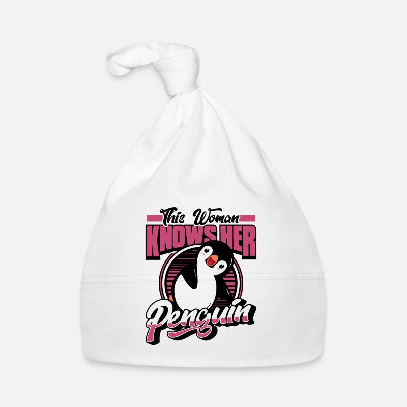 This Woman Knows Her Penguin Seabird Organic Baby Cap