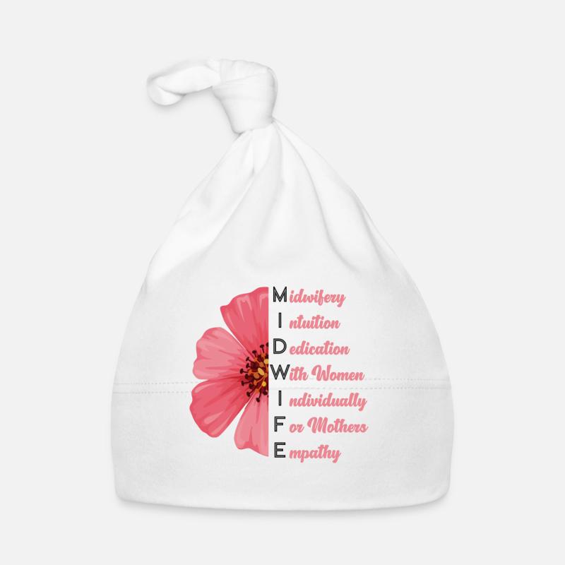 Nurse Midwife Birth Worker Baby Bio-Mütze