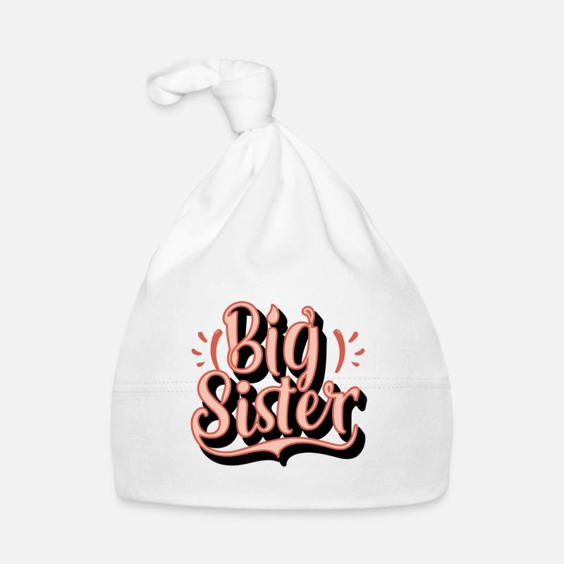 GROßE SCHWESTER Baby Bio-Mütze