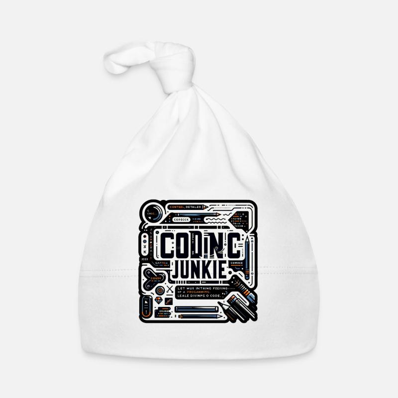 Coding Junkie 11 Organic Baby Cap