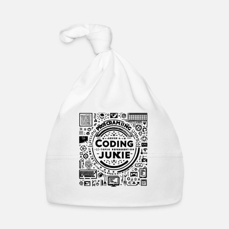 Coding Junkie 8 Organic Baby Cap