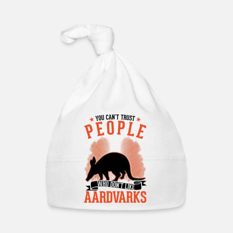 Erdferkel Geschenk Aardvark Baby Bio-Mütze
