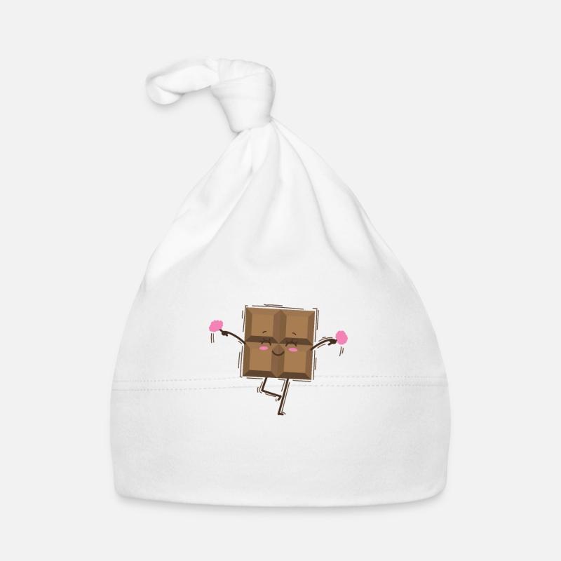 Bar Chocolate Dances Candy Cocoa Organic Baby Cap