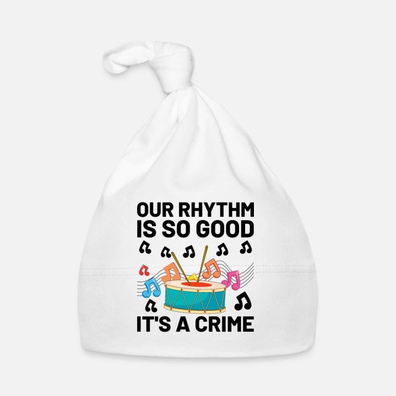 Drum Corps Marching Band Drum Corp Music Percussio Baby Bio-Mütze
