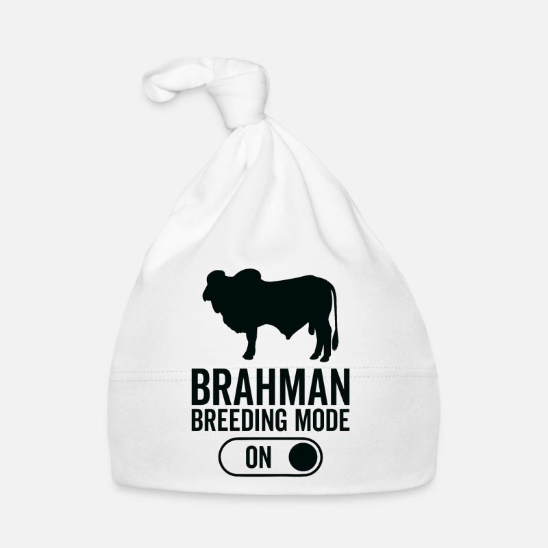 Kuhzuchtmodus Auf - Brahman Baby Bio-Mütze