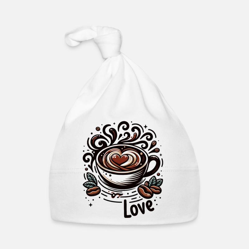 L’amour du café Bonnet bio Bébé