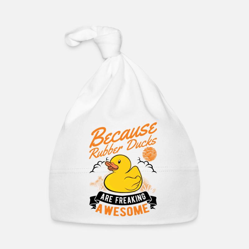 Canard en caoutchouc cadeau canard en caoutchouc canard en caoutchouc Bonnet bio Bébé