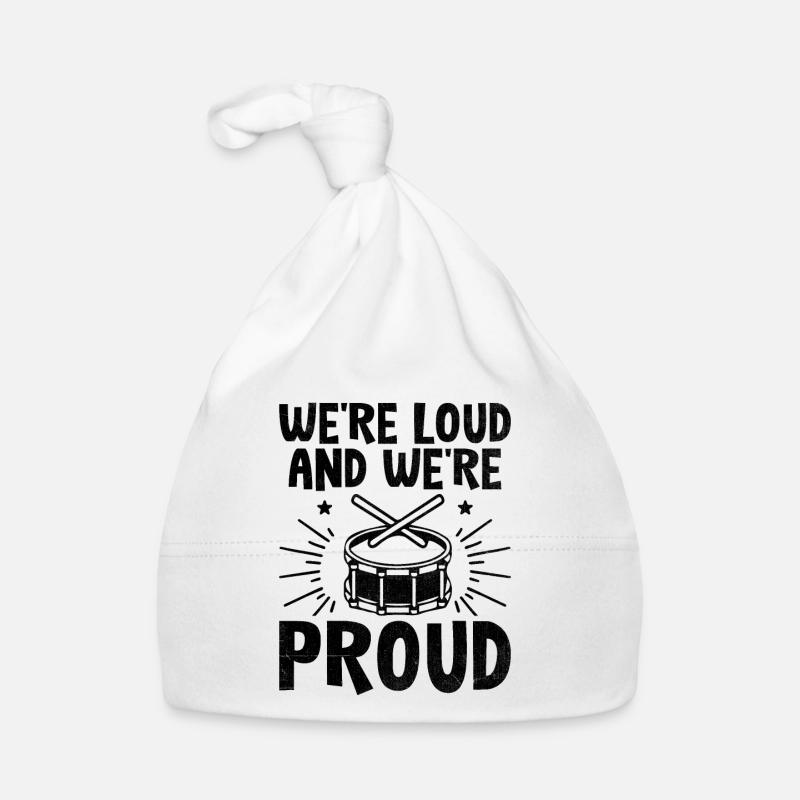 Drum Corps Marching Band Drum Corp Music Percussio Baby Bio-Mütze