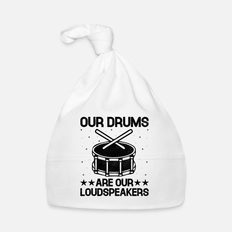 Drum Corps Marching Band Drum Corp Music Percussio Baby Bio-Mütze