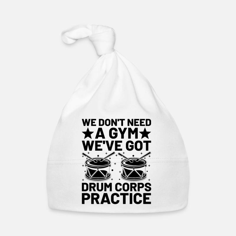 Drum Corps Marching Band Drum Corp Music Percussio Organic Baby Cap