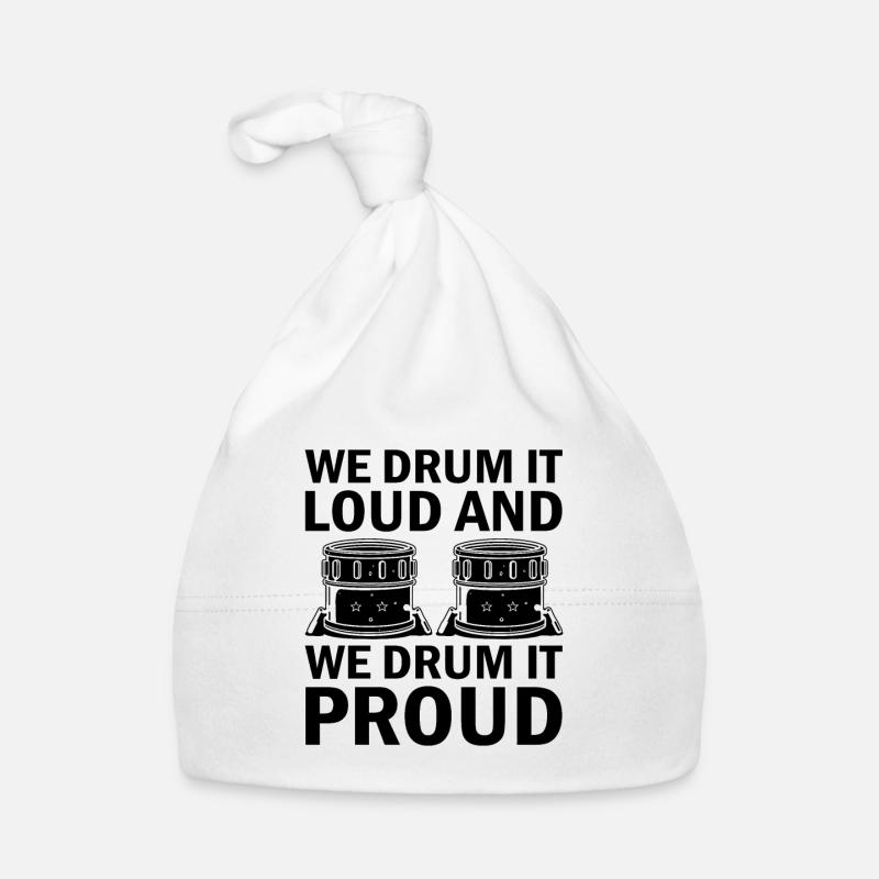 Drum Corps Marching Band Drum Corp Music Percussio Baby Bio-Mütze