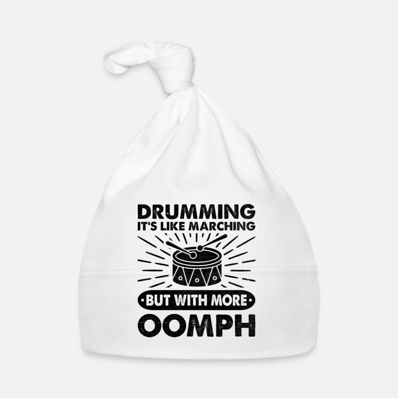 Drum Corps Marching Band Drum Corp Music Percussio Baby Bio-Mütze