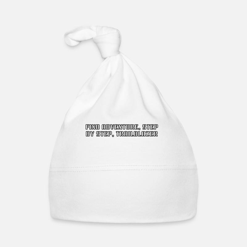 Wandern - Find adventure, step by step, Baby Bio-Mütze