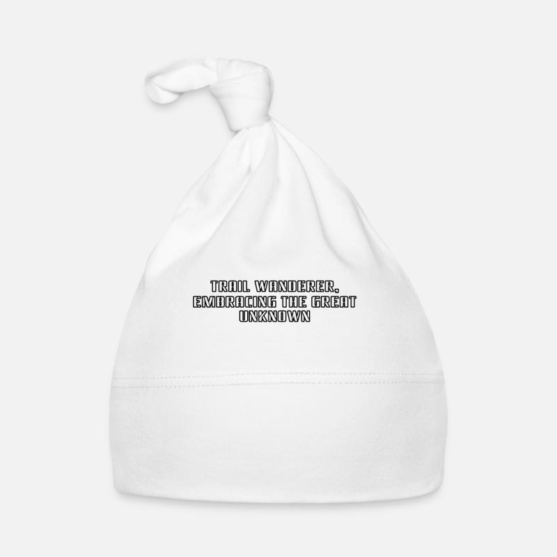 Wandern - Trail wanderer, embracing the great Baby Bio-Mütze
