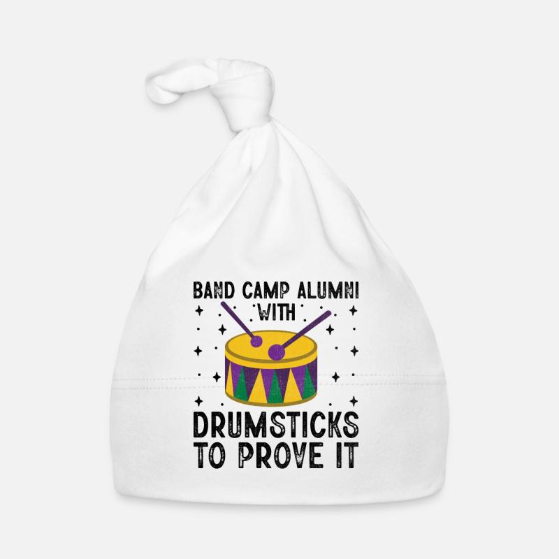 Drum Corps Marching Band Drum Corp Music Percussio Organic Baby Cap