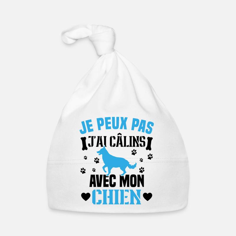 I can't cuddle with my dog Organic Baby Cap