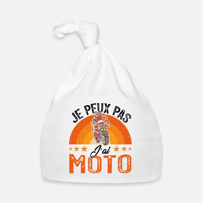 I can't I have a motorcycle Organic Baby Cap
