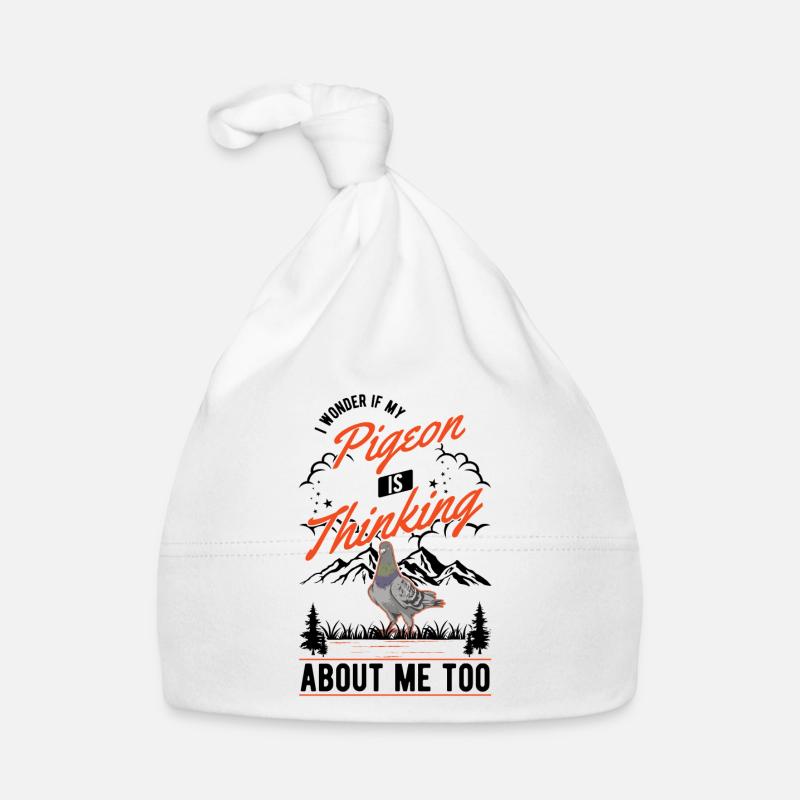 Taube Geschenk Taubenzüchter Stadttaube Brieftaube Baby Bio-Mütze