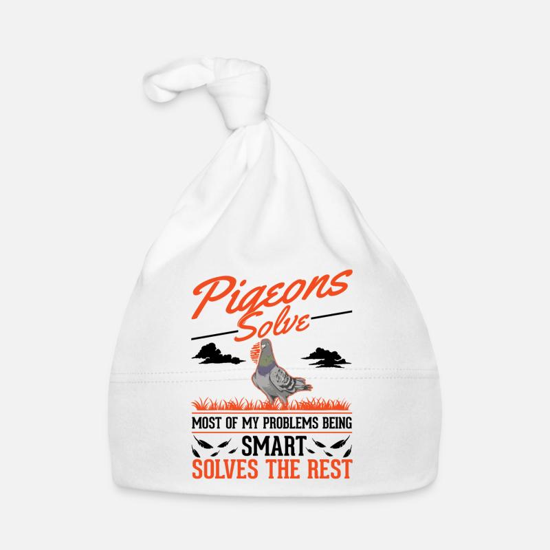 Taube Geschenk Taubenzüchter Brieftaube Baby Bio-Mütze