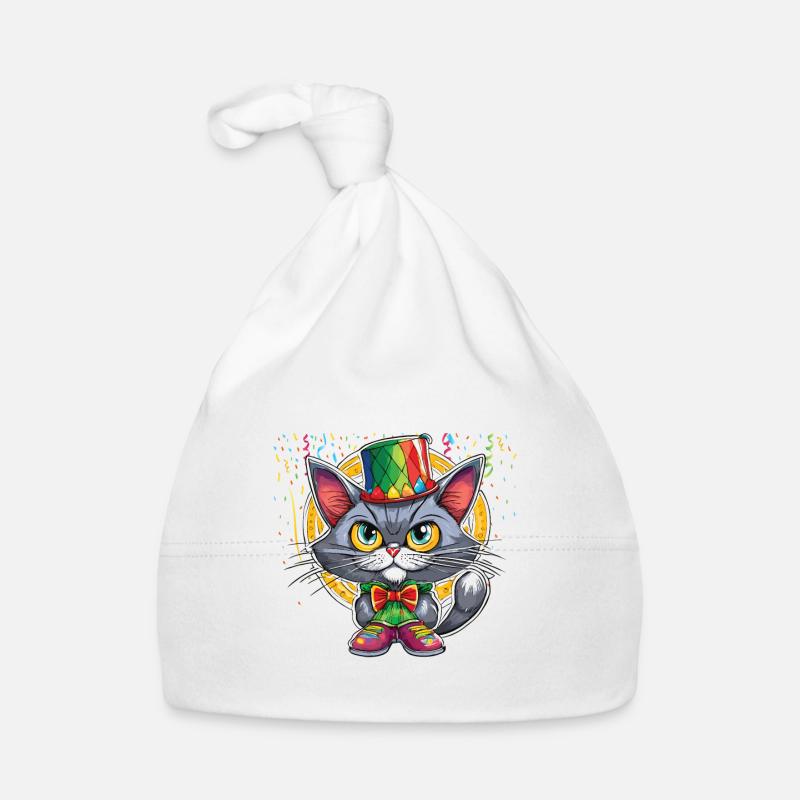 Karneval Kostüm Fasching Fastnacht Baby Bio-Mütze