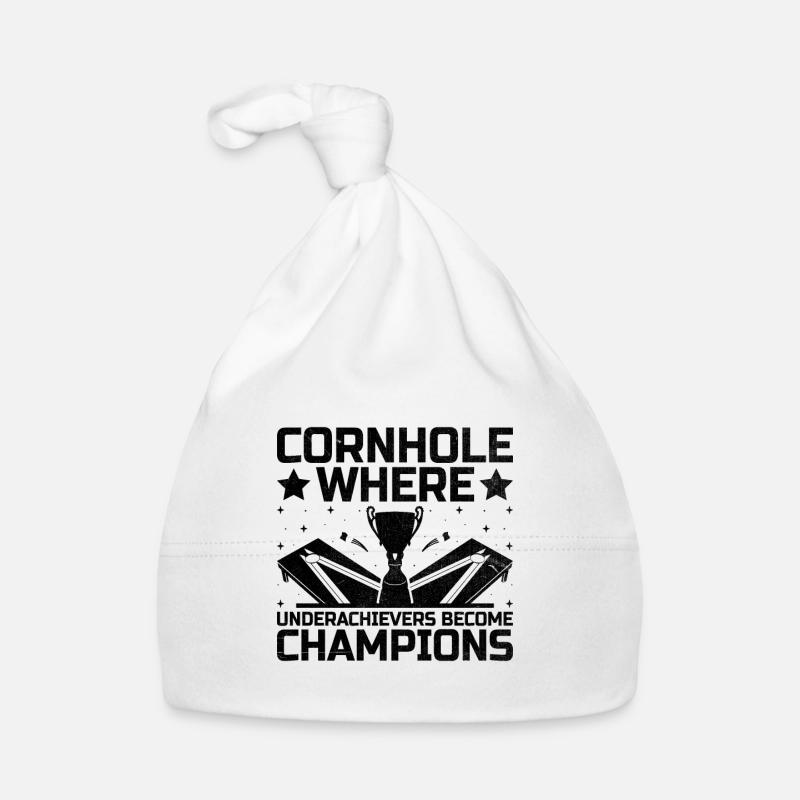 Cornhole Players Cornhole Sports Drôle Cornhole Be Bonnet bio Bébé