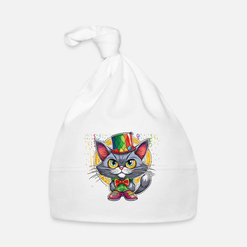 Karneval Kostüm Fasching Fastnacht Baby Bio-Mütze