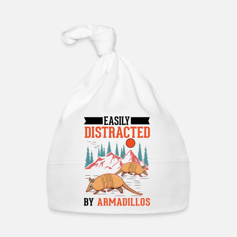 Easily distracted by Armadillo's Armadillo Organic Baby Cap