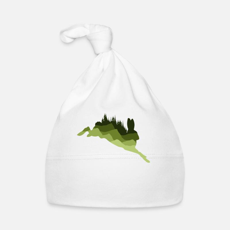 Rabbit Forest Spirit - Nature Harmony Organic Baby Cap