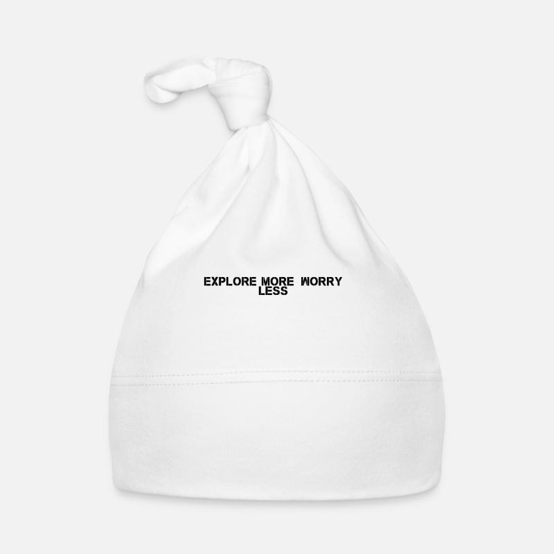 Hiking - Explore More, Worry Less Organic Baby Cap