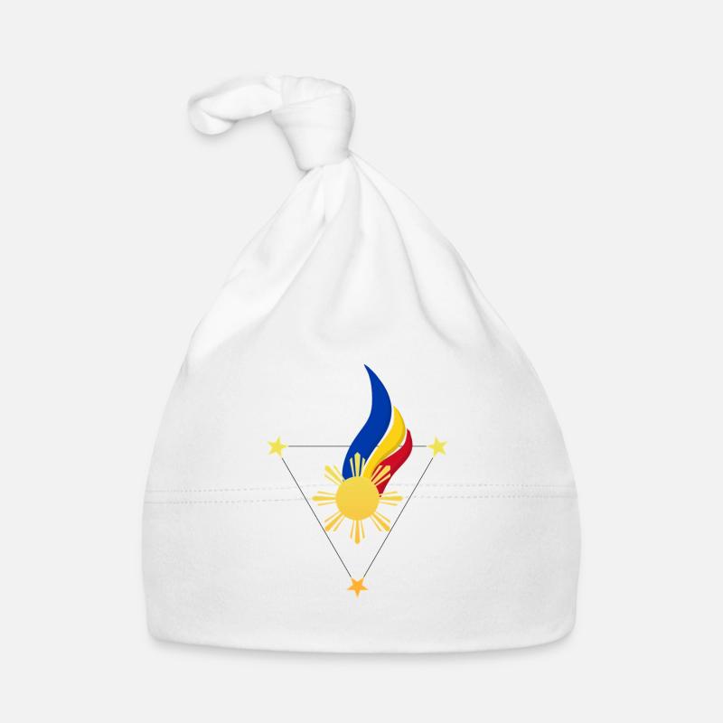 Philippines Filipino Flag Pride I Gift Organic Baby Cap
