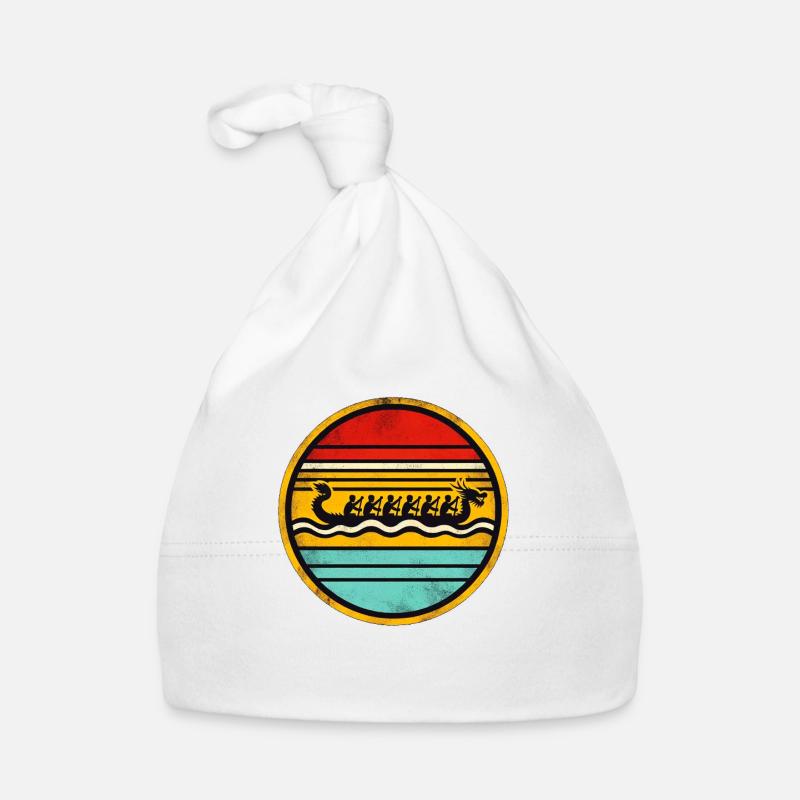 Dragon Boat 5 Organic Baby Cap