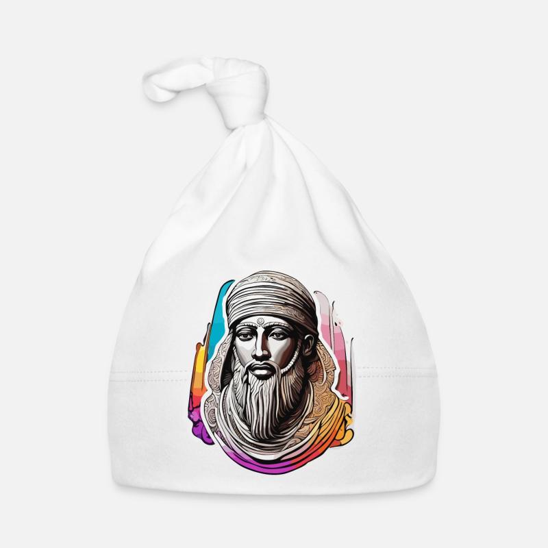 Egypt / Pharaoh / Mummies / Hieroglyphics / Sphinx Organic Baby Cap