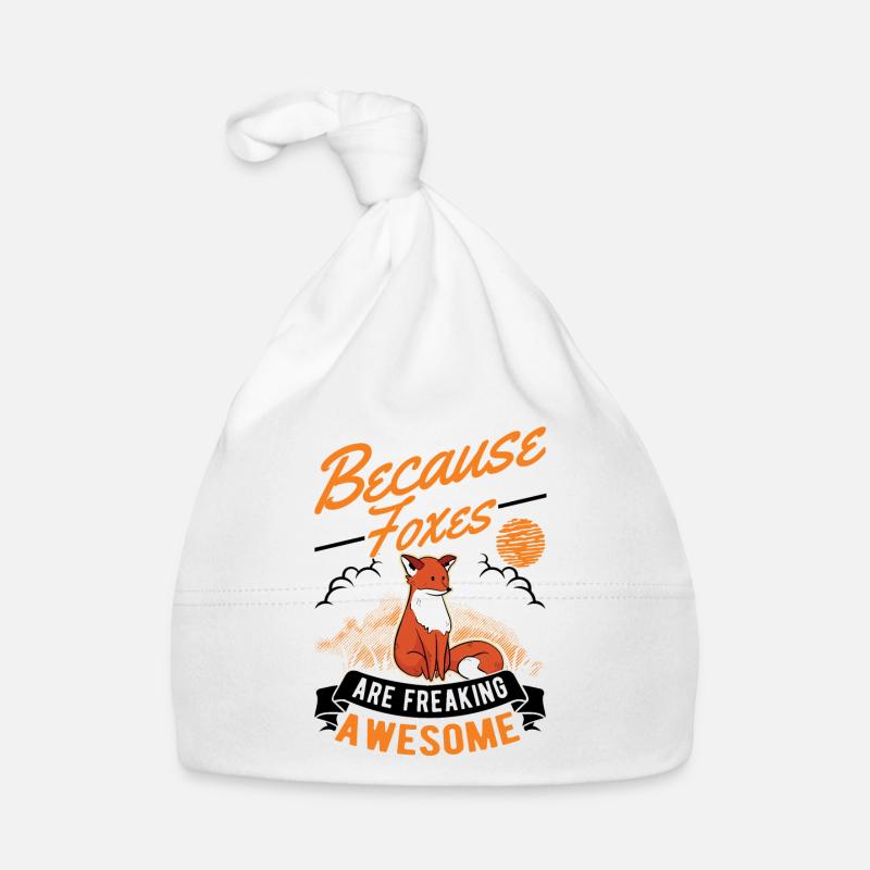 Fox Gift Red Fox Organic Baby Cap