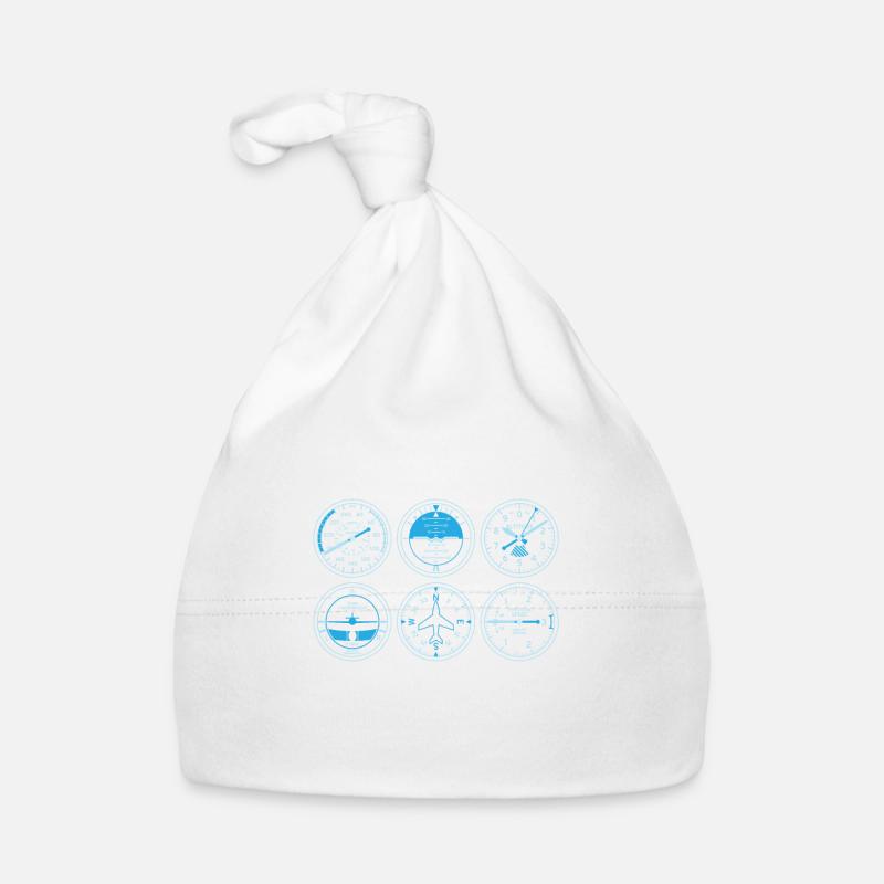 Funny Pilot Six Pack Aviation Flight Simulation Organic Baby Cap