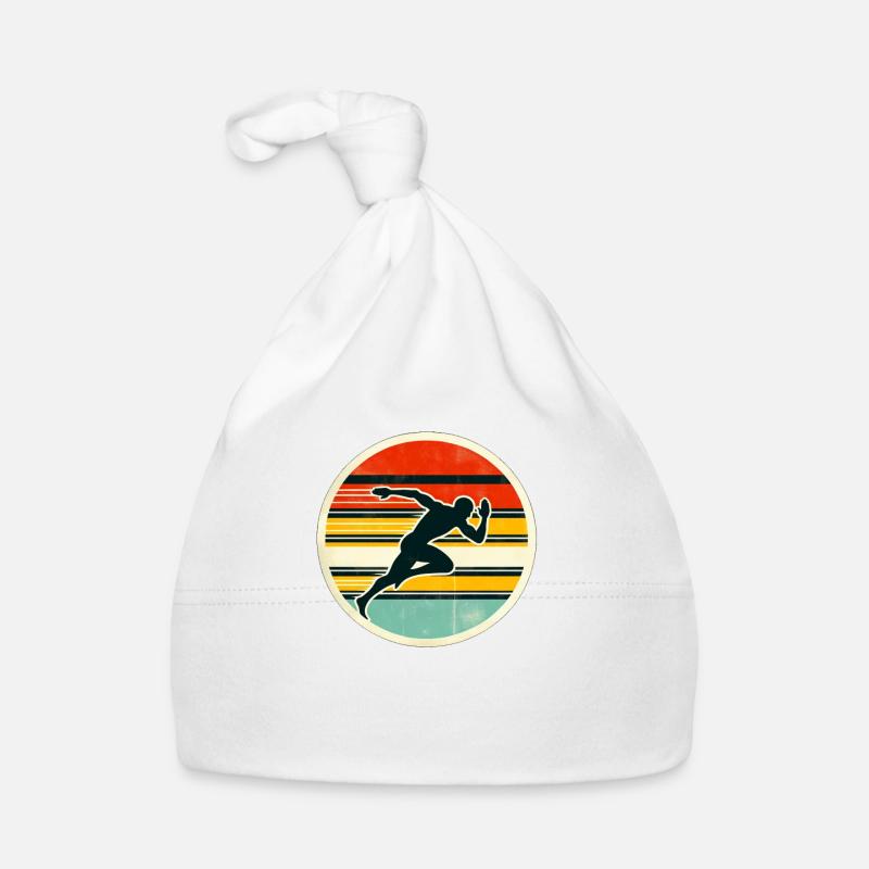 Sprinter - Athlétisme 4 Bonnet bio Bébé