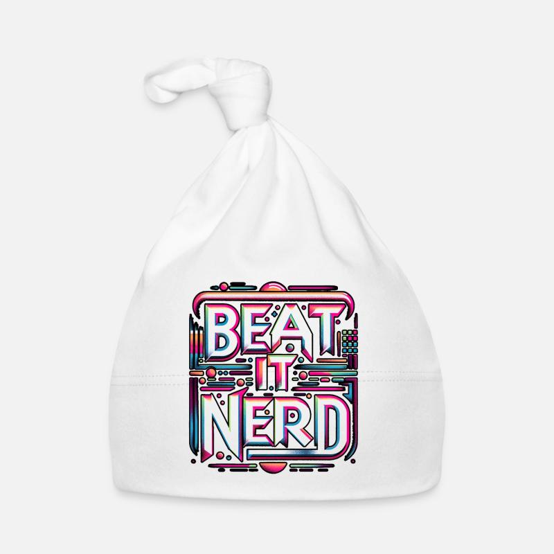 Battez-le Nerd 10 Bonnet bio Bébé