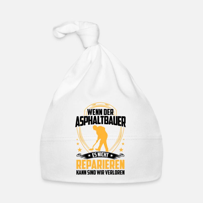 Les constructeurs d’asphalte ne réparent pas les constructeurs de routes Bonnet bio Bébé