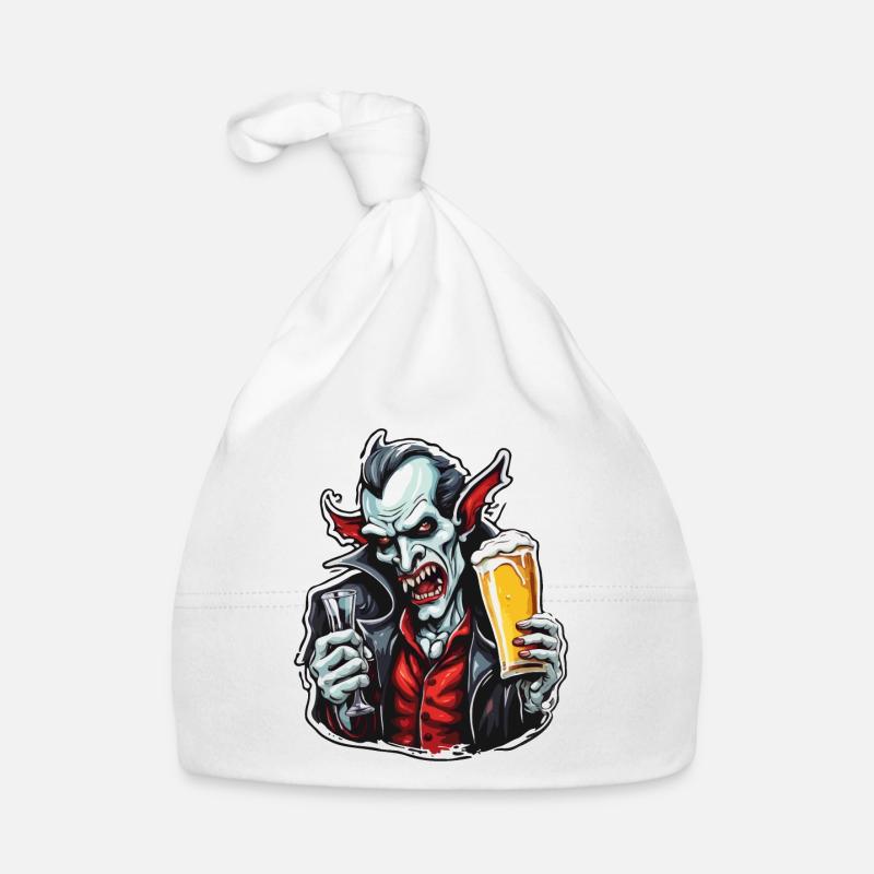 Vampir / Dracula / Blutsauger / Halloween / Mythos Baby Bio-Mütze