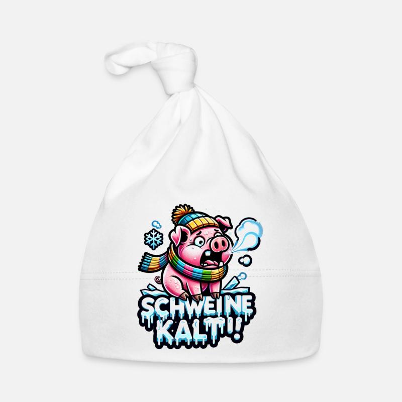 Pork cold Organic Baby Cap