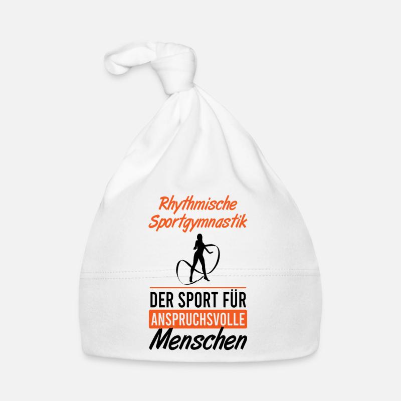 Anspruch & Kunst: Gymnastik Geschenk Baby Bio-Mütze