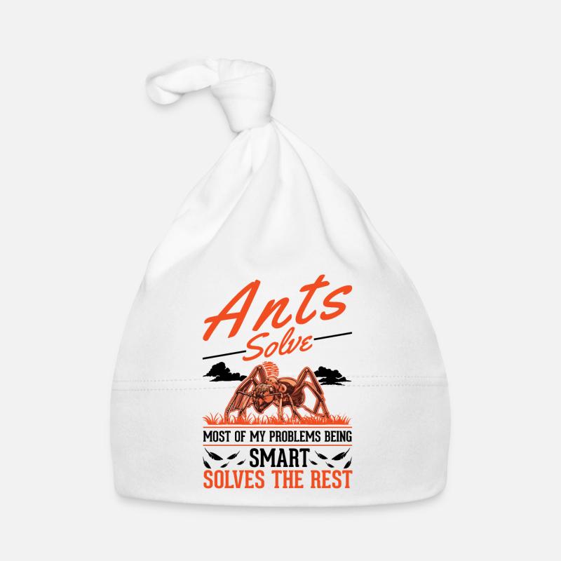 Ants, Ant Farm, Anthill, Fire Ants Organic Baby Cap