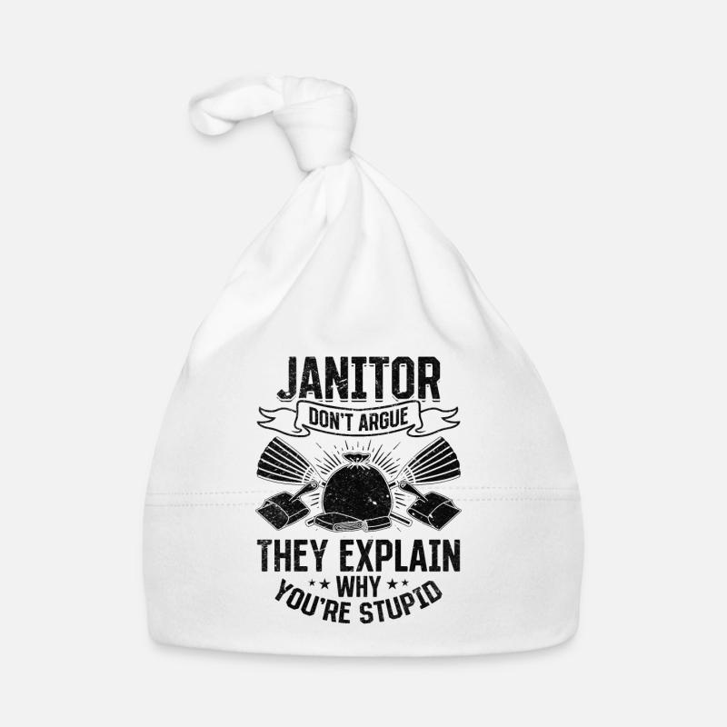 Concierge : Ne discutez pas, ils expliquent pourquoi vous êtes stupide Bonnet bio Bébé