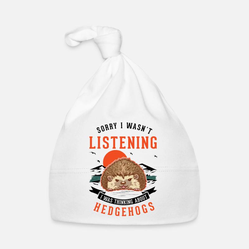 Hérisson cadeau hérisson épineux Bonnet bio Bébé