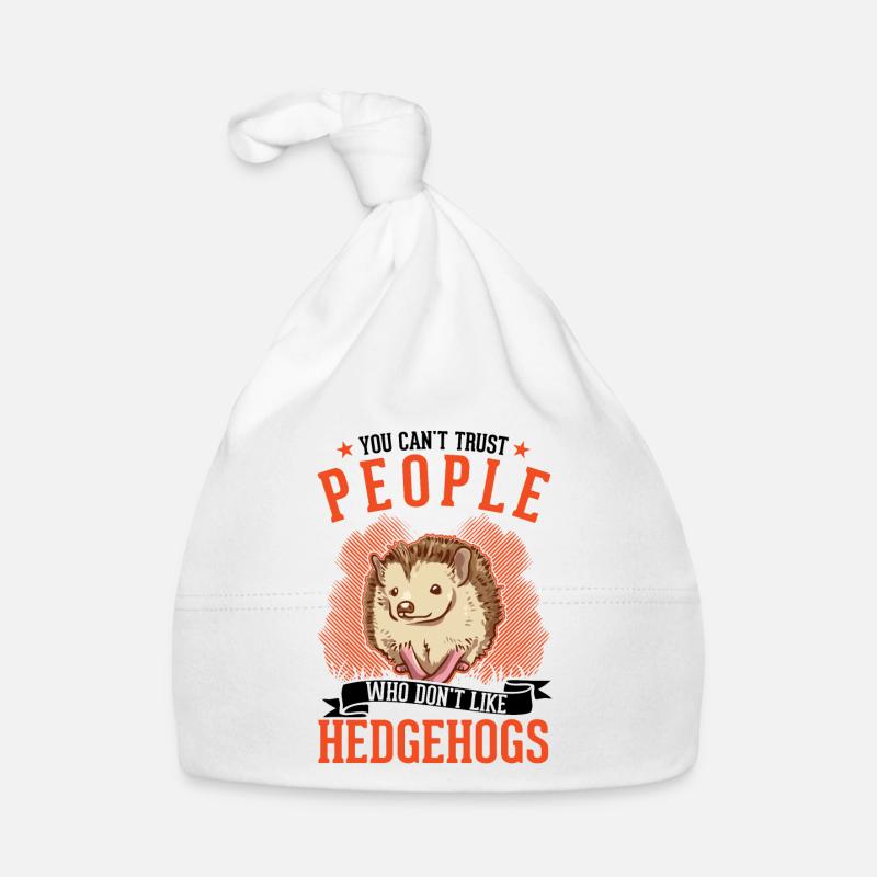 Igel Geschenk Stacheligel Baby Bio-Mütze