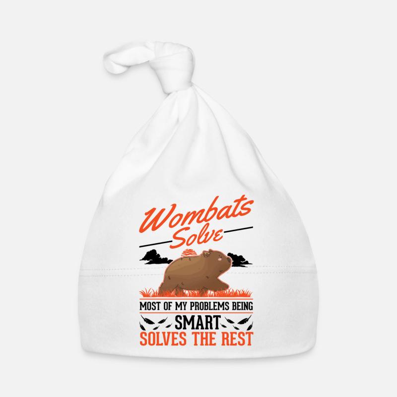 Wombat australien Bonnet bio Bébé