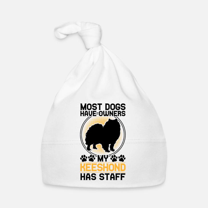 Wolfsspitz hat Personal Deutscher Wolfsspitz Baby Bio-Mütze