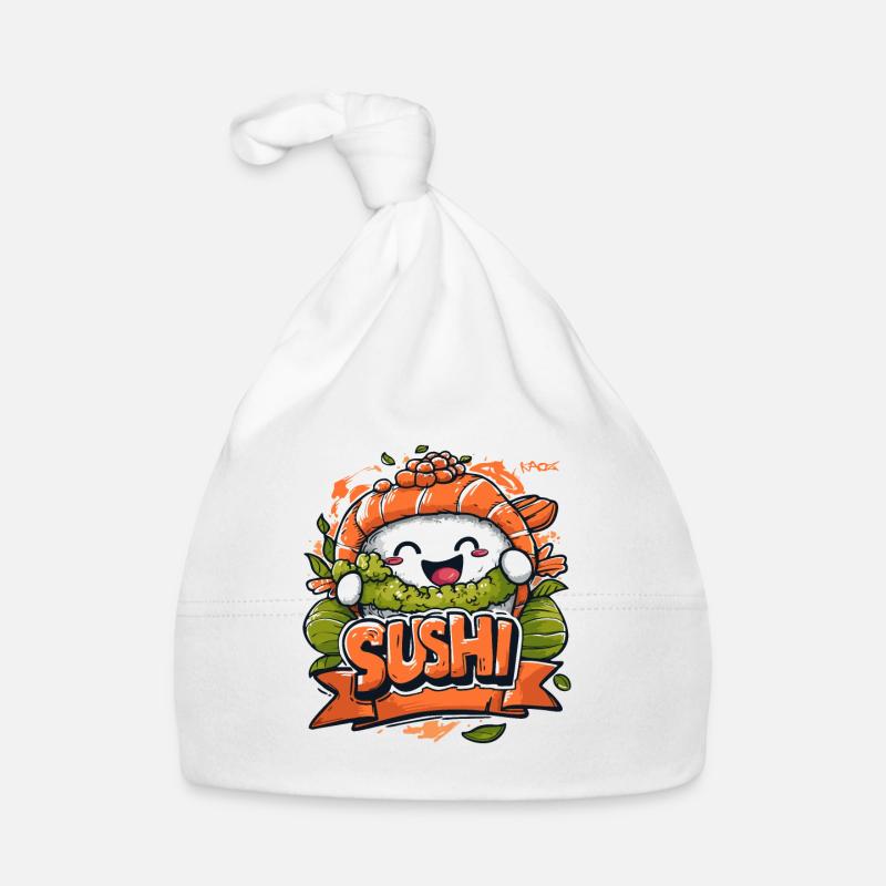 Sushi joyeux Bonnet bio Bébé