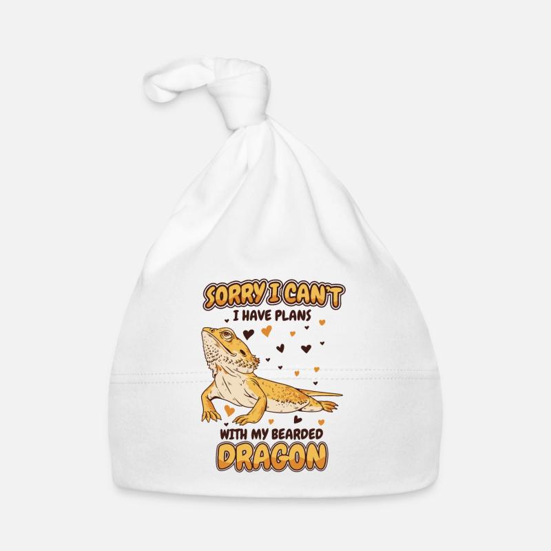 I Have Plans With My Bearded Dragon Pet Owner Organic Baby Cap