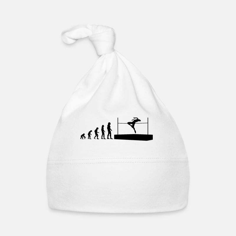 Evolution High Jump Athlete Gift Organic Baby Cap